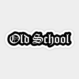 Old School OE Sticker